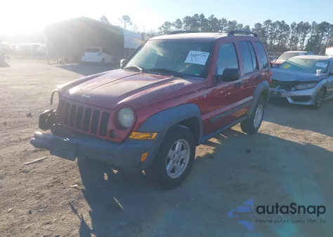 2007 Jeep Liberty Sport from USA, damaged, VIN 1J4GL48K37W522772
